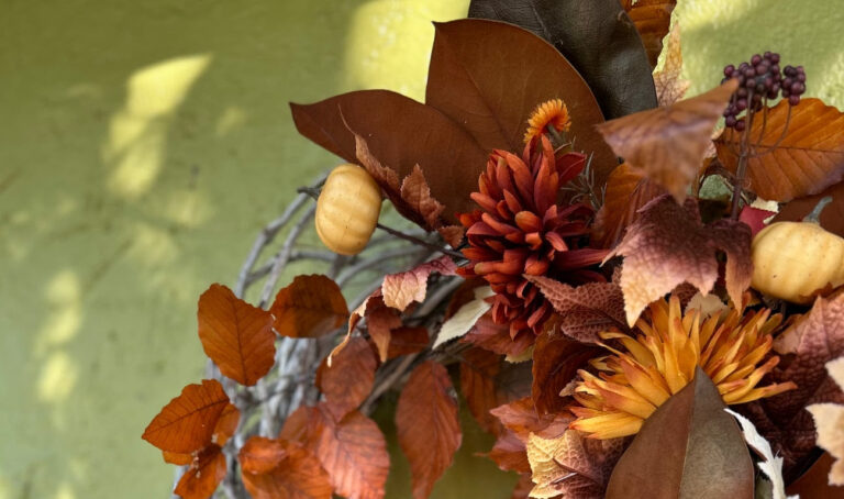 Fall into Floral Creativity: Craft Your Own Stunning Fall Wreath